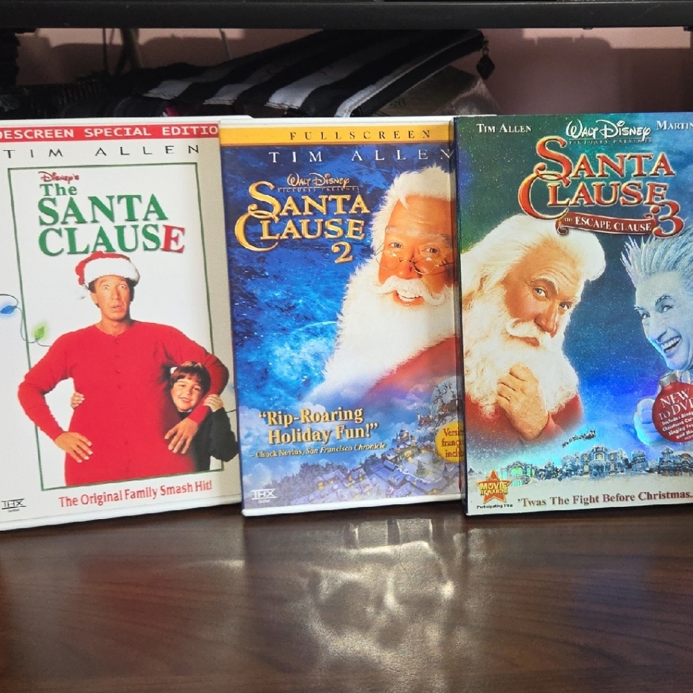 #72 - Santa Clause 1, 2 & 3 Movie DVD Set